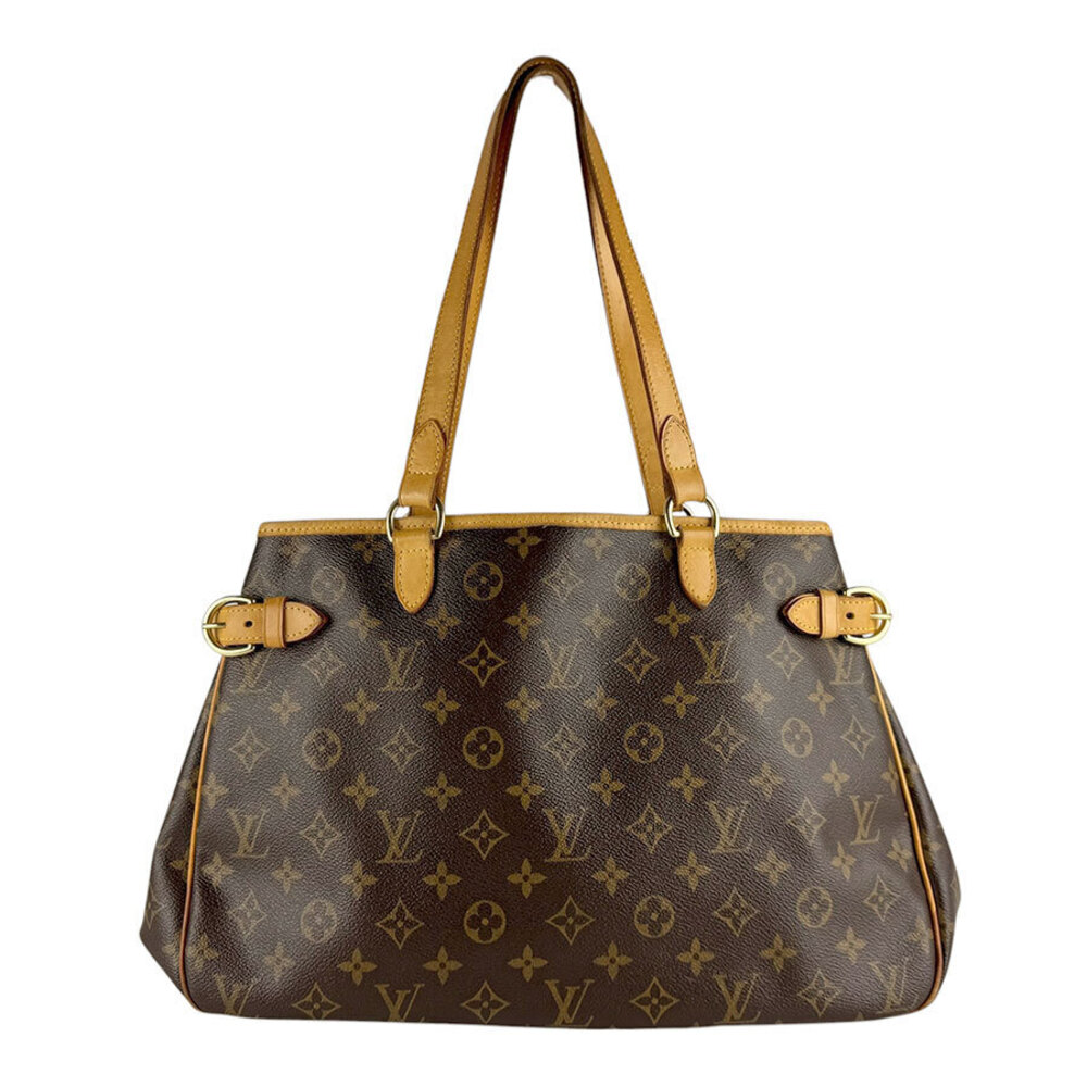 Louis Vuitton Shoulder Bag Monogram Batignolles Horizontal Canvas Brown